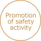 Promotion of safety activity