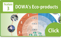 Feature3 DOWA's Eco-products