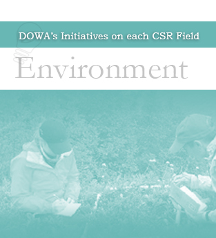 DOWA's Initiatives on each CSR