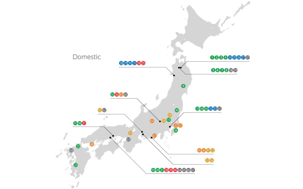 Map of Japan