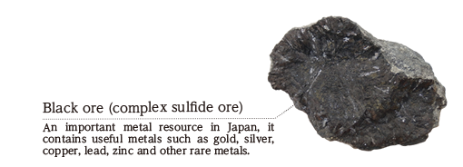 Black ore（complex sulfide ore）