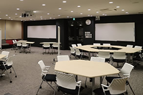Photograph of training venue supporting active learning