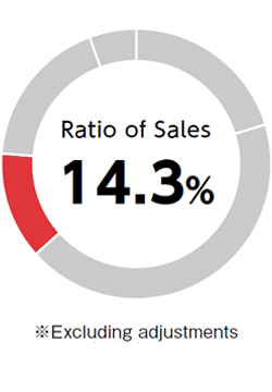 Ratio of Sales