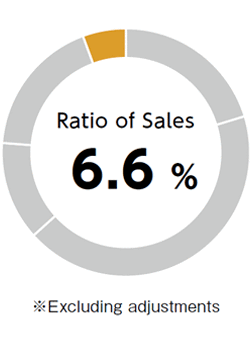 Ratio of Sales